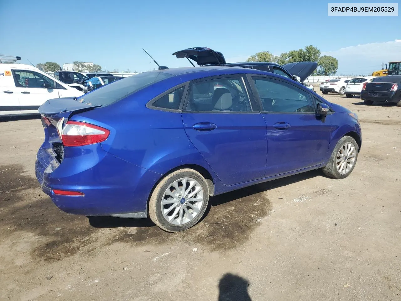 2014 Ford Fiesta Se VIN: 3FADP4BJ9EM205529 Lot: 73233424