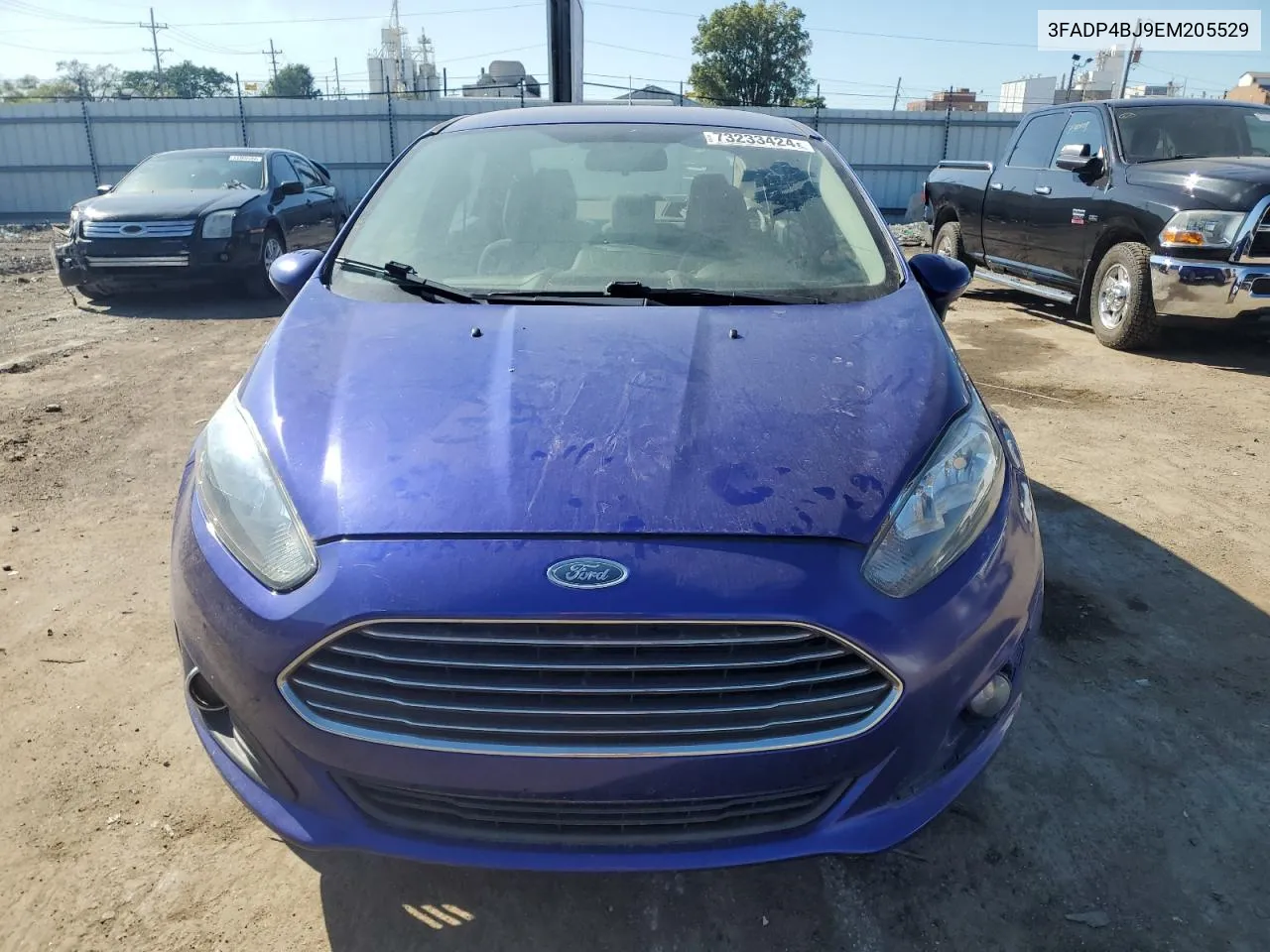 2014 Ford Fiesta Se VIN: 3FADP4BJ9EM205529 Lot: 73233424