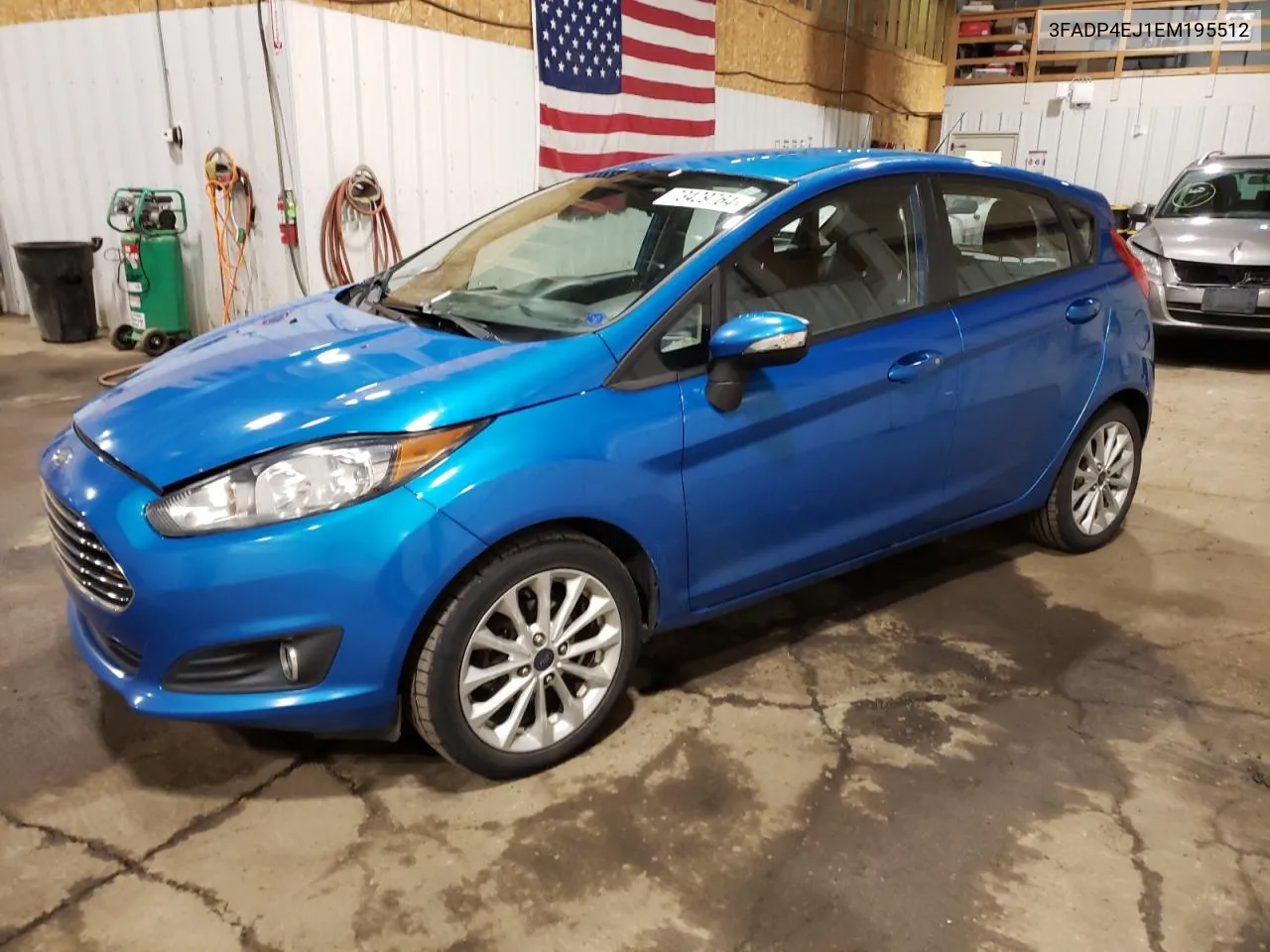 2014 Ford Fiesta Se VIN: 3FADP4EJ1EM195512 Lot: 73429764