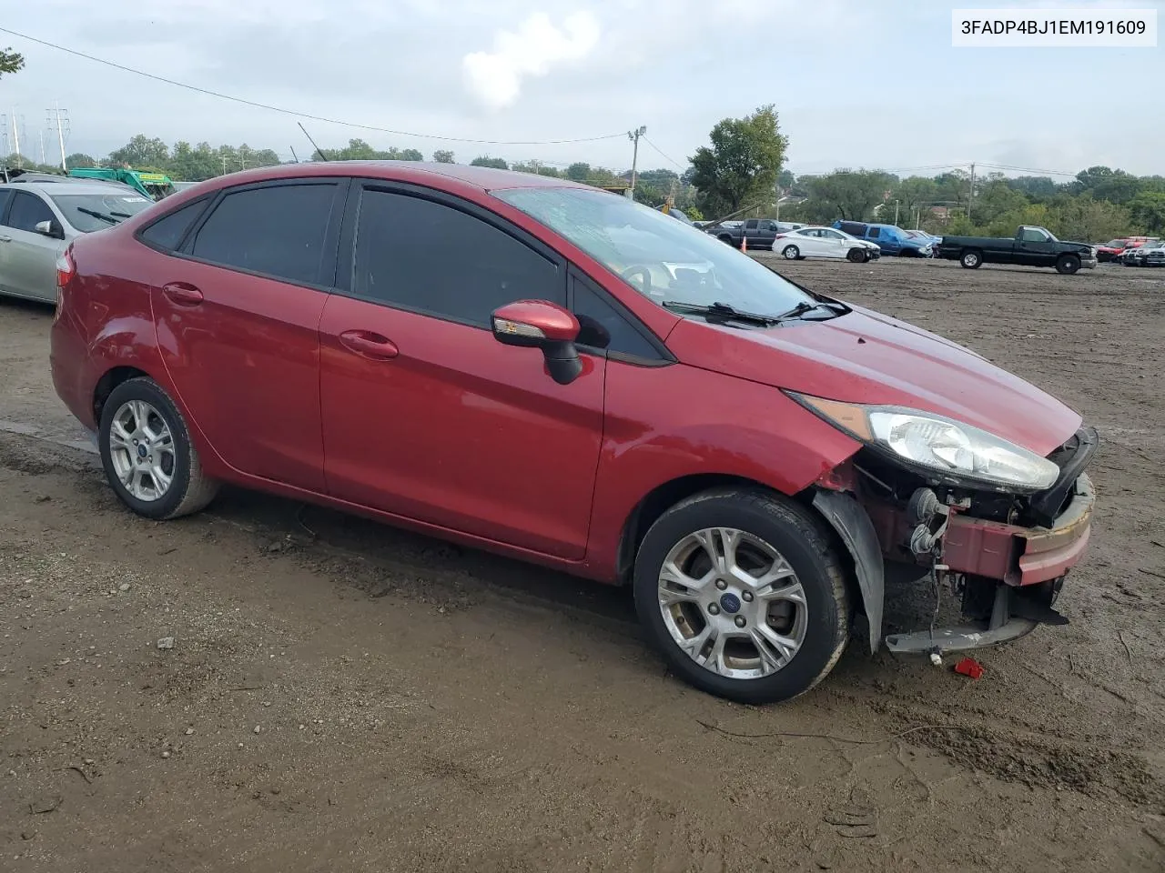 2014 Ford Fiesta Se VIN: 3FADP4BJ1EM191609 Lot: 73468604