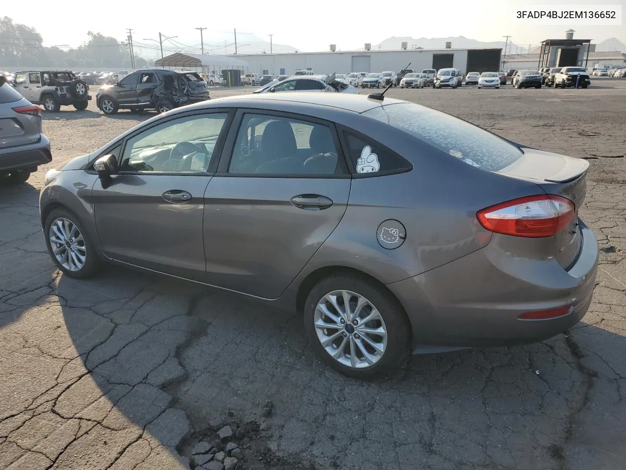 2014 Ford Fiesta Se VIN: 3FADP4BJ2EM136652 Lot: 73611954