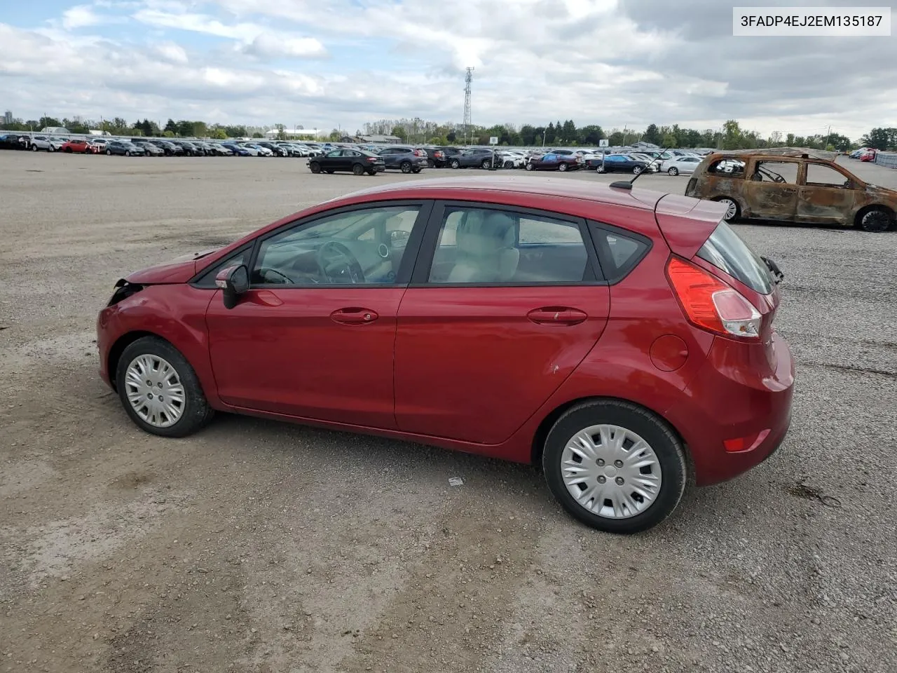 2014 Ford Fiesta Se VIN: 3FADP4EJ2EM135187 Lot: 73742254