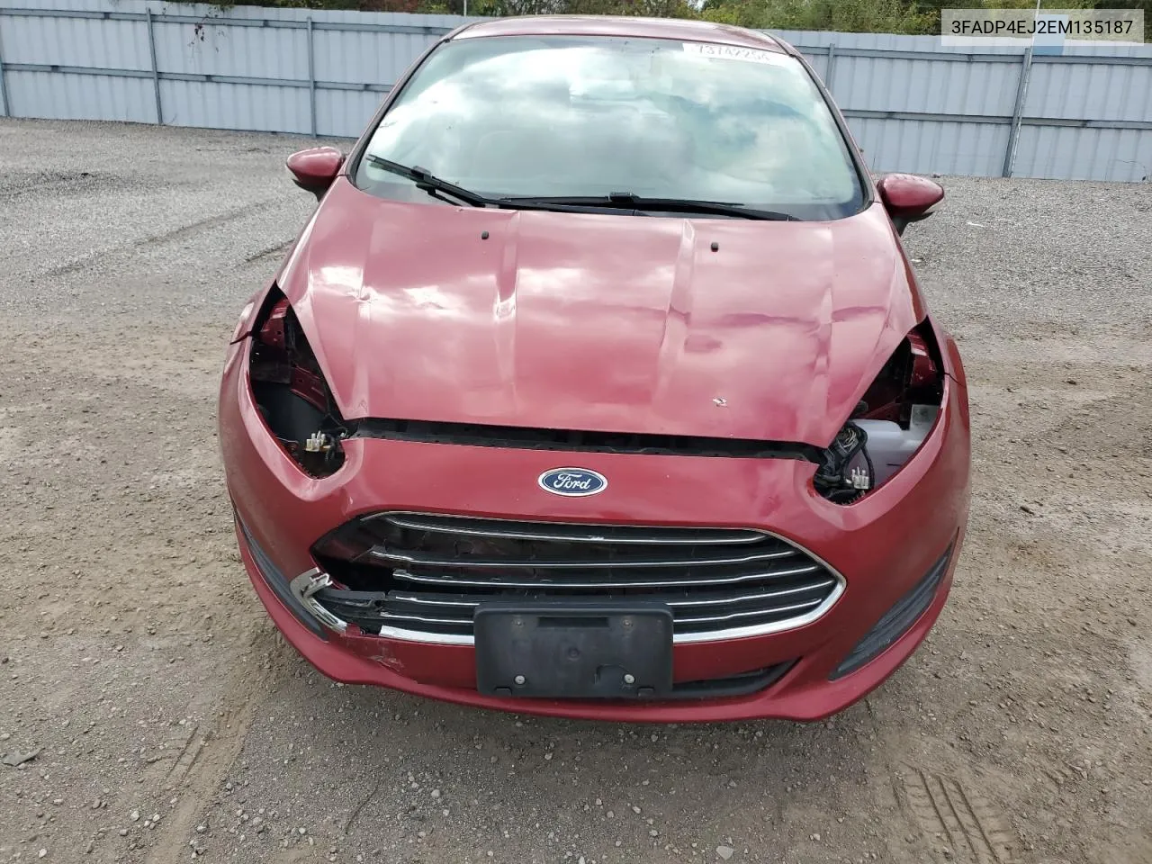 2014 Ford Fiesta Se VIN: 3FADP4EJ2EM135187 Lot: 73742254