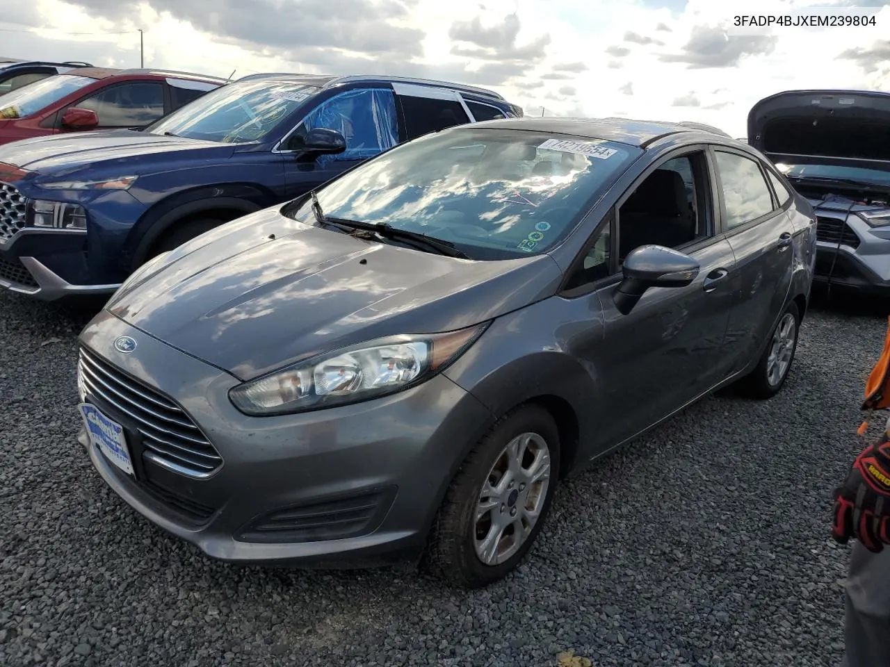 2014 Ford Fiesta Se VIN: 3FADP4BJXEM239804 Lot: 74219654