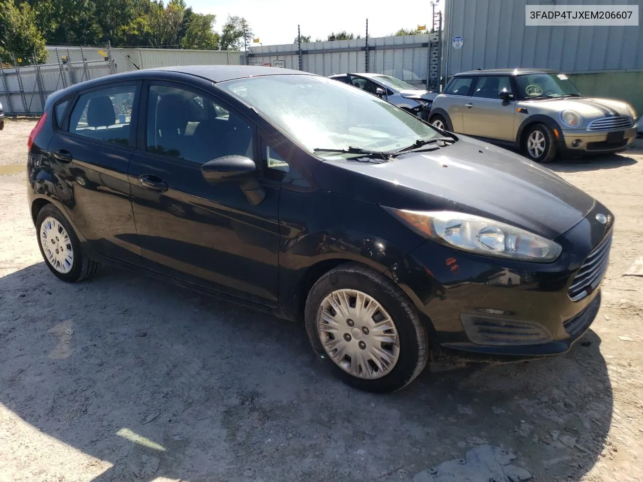 2014 Ford Fiesta S VIN: 3FADP4TJXEM206607 Lot: 74381684