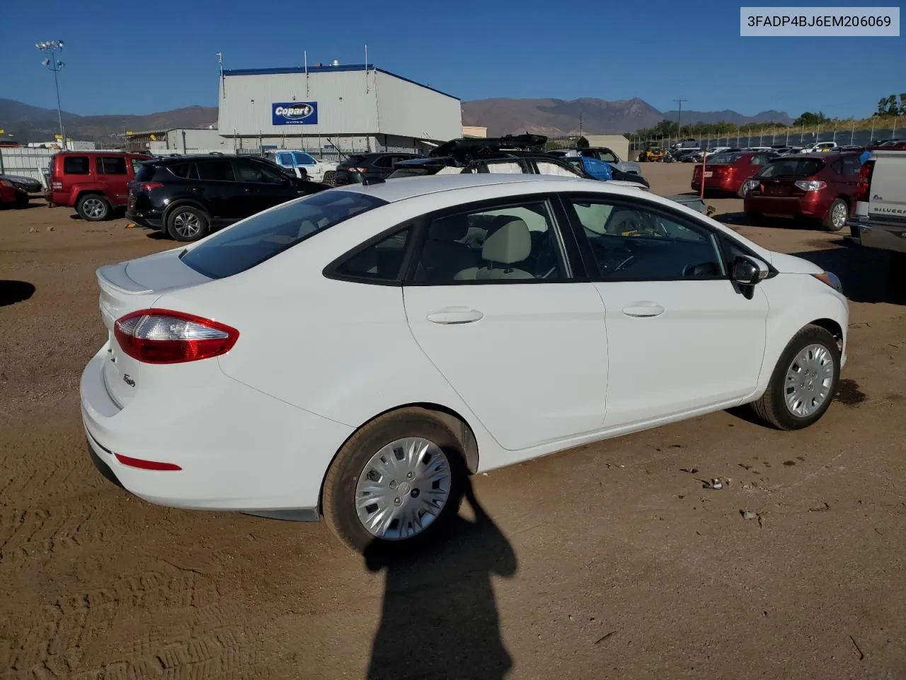 2014 Ford Fiesta Se VIN: 3FADP4BJ6EM206069 Lot: 74726634