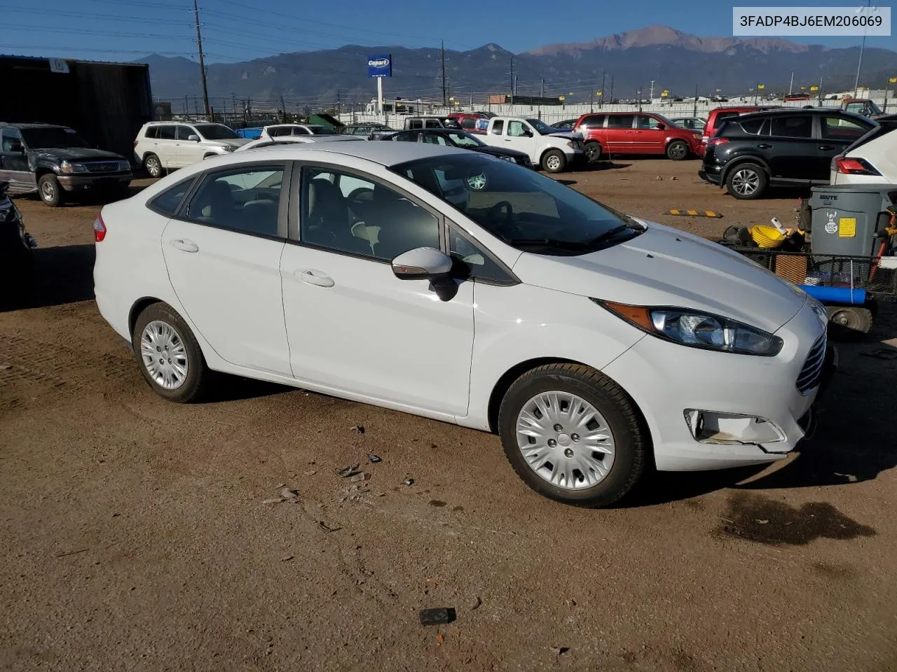 2014 Ford Fiesta Se VIN: 3FADP4BJ6EM206069 Lot: 74726634