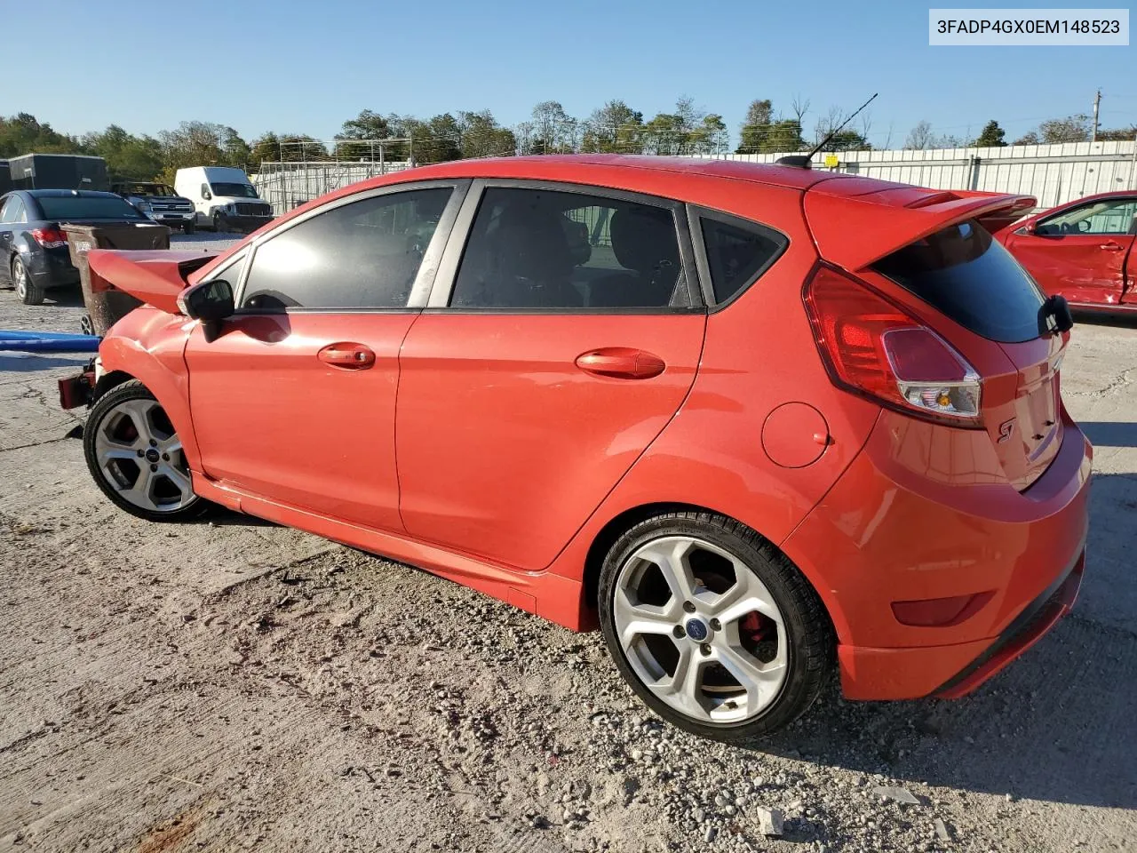 2014 Ford Fiesta St VIN: 3FADP4GX0EM148523 Lot: 74785514