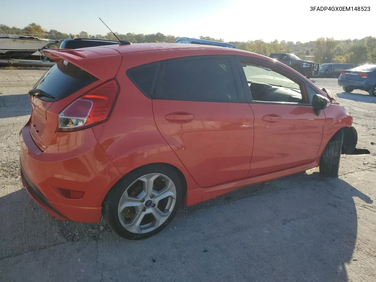 2014 Ford Fiesta St VIN: 3FADP4GX0EM148523 Lot: 74785514