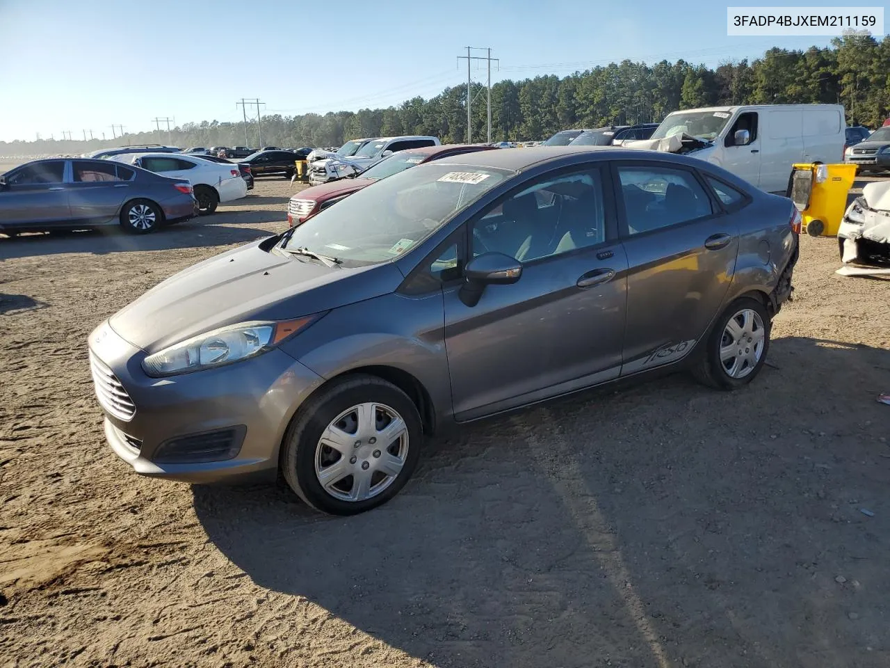 2014 Ford Fiesta Se VIN: 3FADP4BJXEM211159 Lot: 74834074