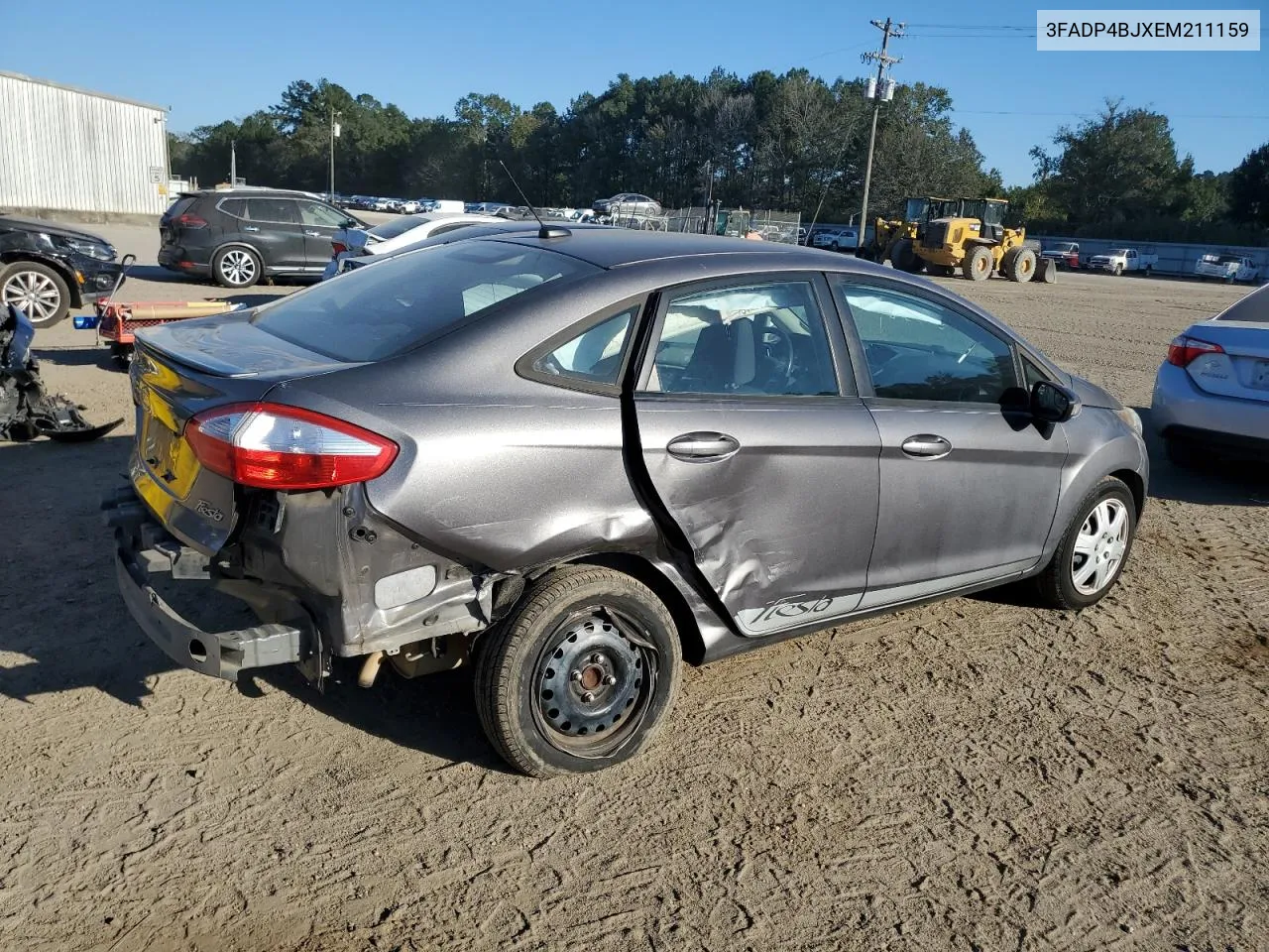 2014 Ford Fiesta Se VIN: 3FADP4BJXEM211159 Lot: 74834074