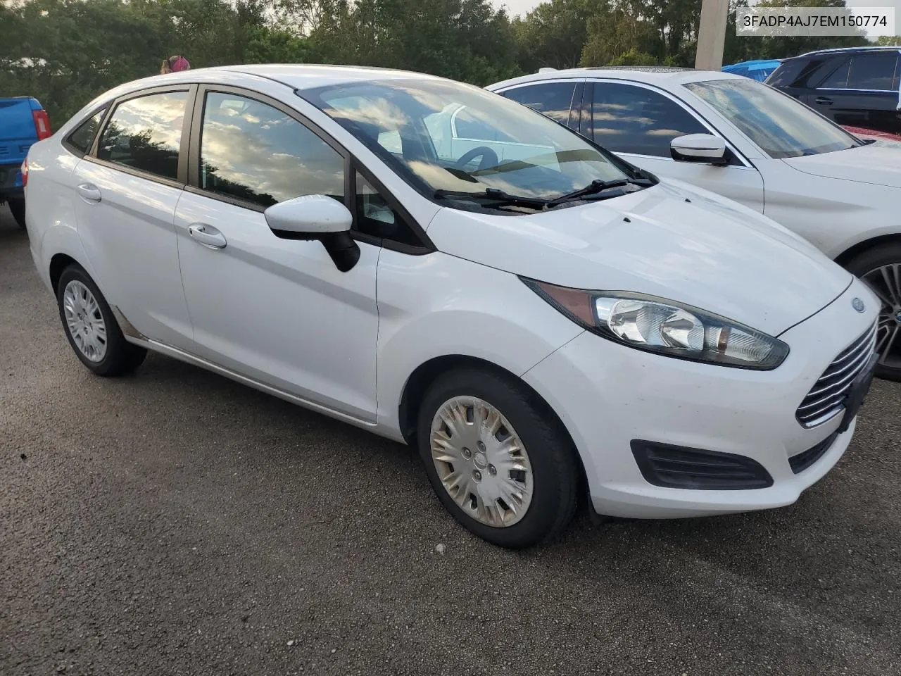 2014 Ford Fiesta S VIN: 3FADP4AJ7EM150774 Lot: 74898664