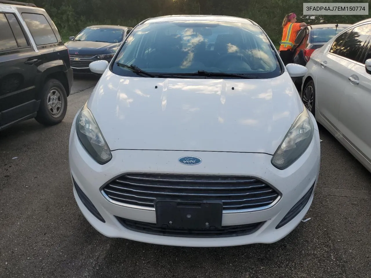 2014 Ford Fiesta S VIN: 3FADP4AJ7EM150774 Lot: 74898664