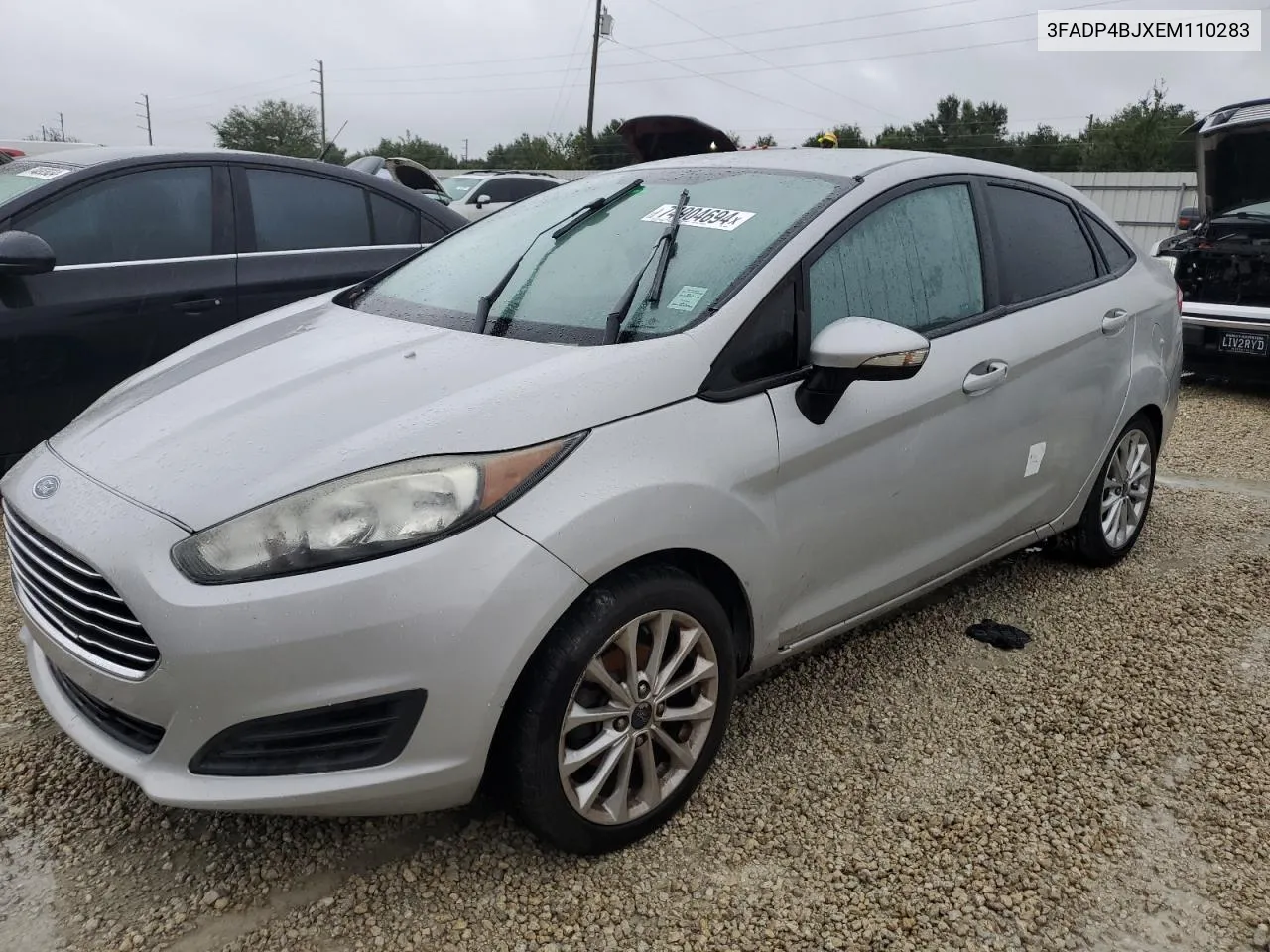 2014 Ford Fiesta Se VIN: 3FADP4BJXEM110283 Lot: 74904694