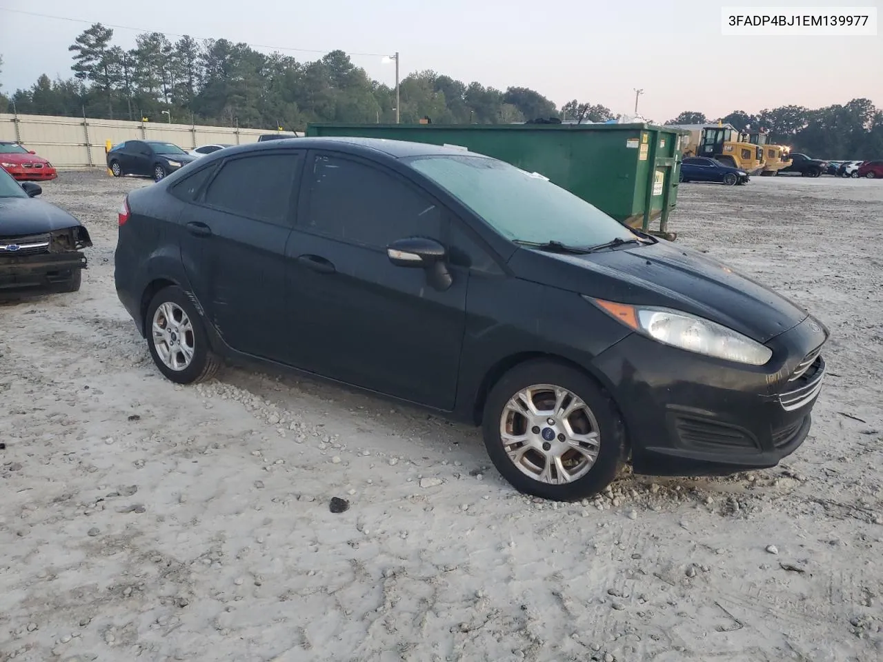 2014 Ford Fiesta Se VIN: 3FADP4BJ1EM139977 Lot: 75078074