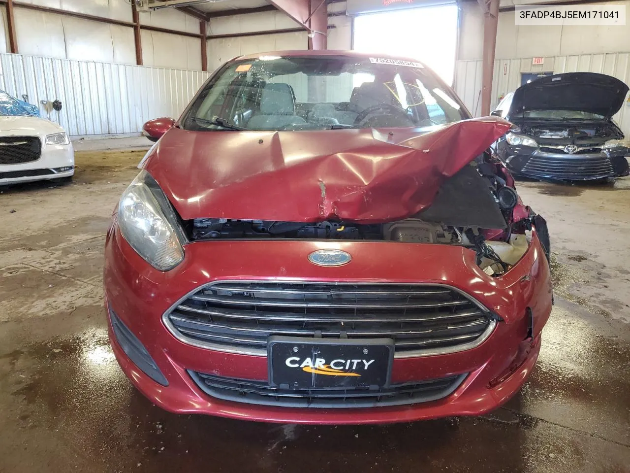 2014 Ford Fiesta Se VIN: 3FADP4BJ5EM171041 Lot: 75205854