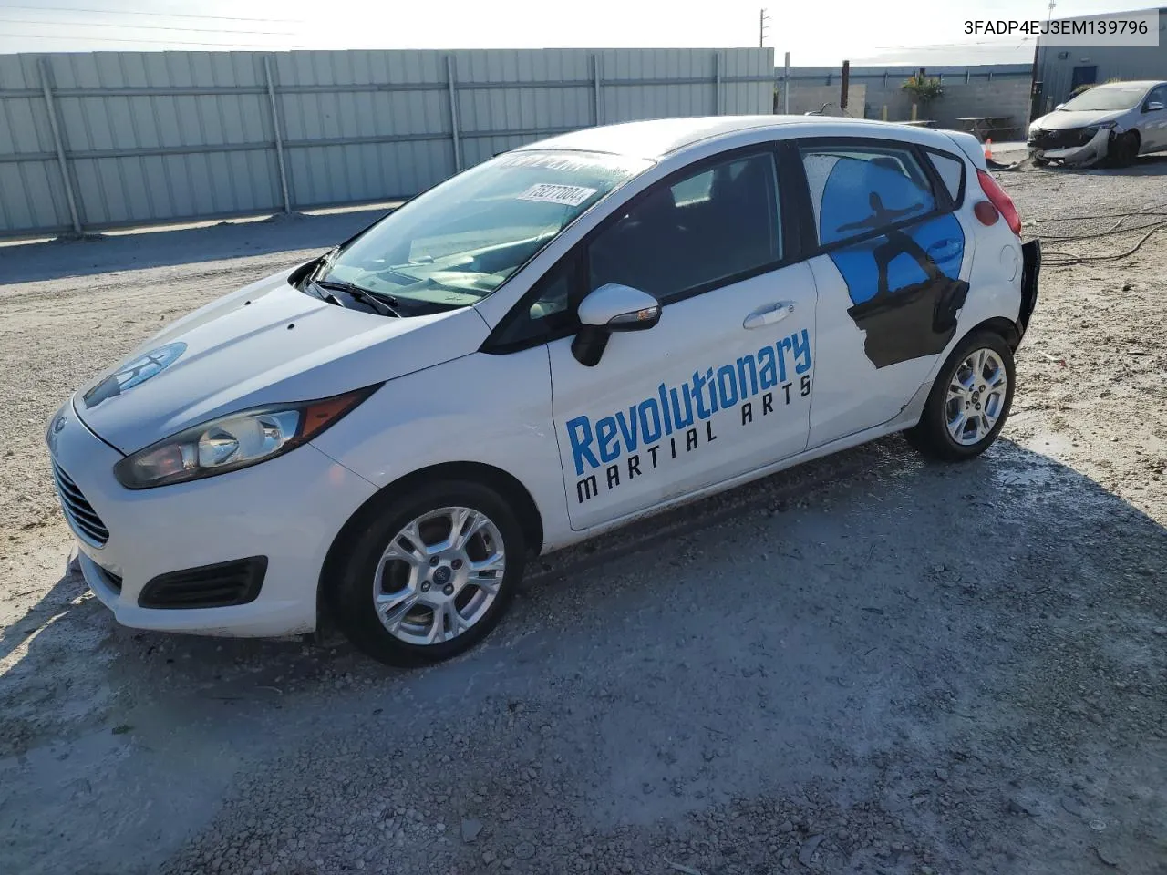 2014 Ford Fiesta Se VIN: 3FADP4EJ3EM139796 Lot: 75277004