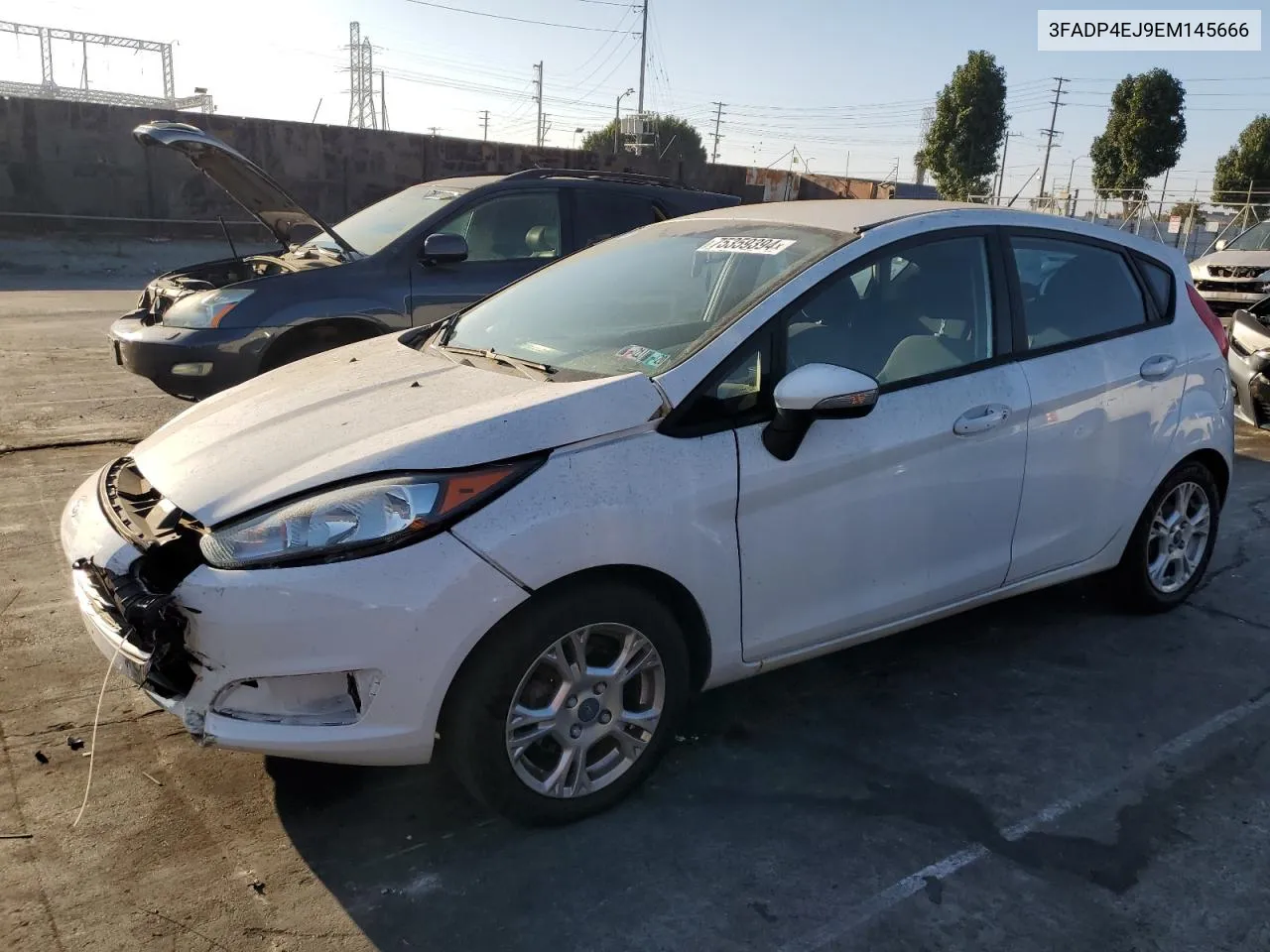 2014 Ford Fiesta Se VIN: 3FADP4EJ9EM145666 Lot: 75359394