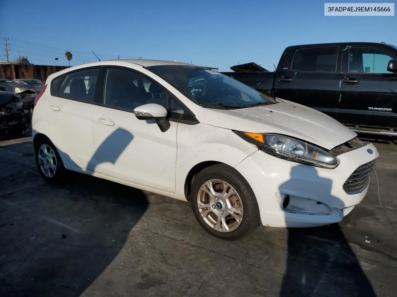 2014 Ford Fiesta Se VIN: 3FADP4EJ9EM145666 Lot: 75359394