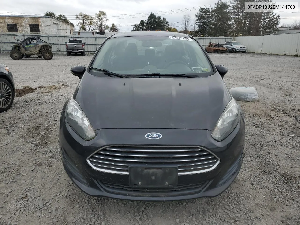 2014 Ford Fiesta Se VIN: 3FADP4BJ2EM144783 Lot: 75479244