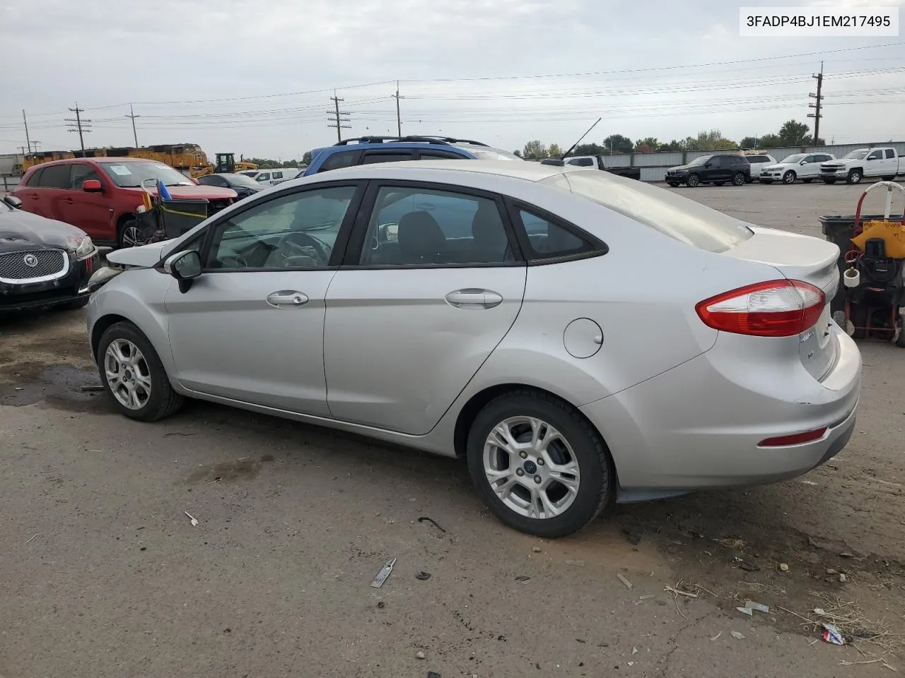 2014 Ford Fiesta Se VIN: 3FADP4BJ1EM217495 Lot: 75490624