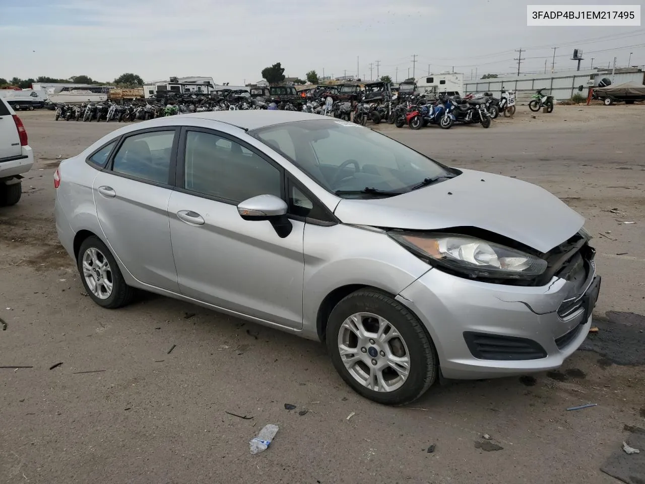 2014 Ford Fiesta Se VIN: 3FADP4BJ1EM217495 Lot: 75490624