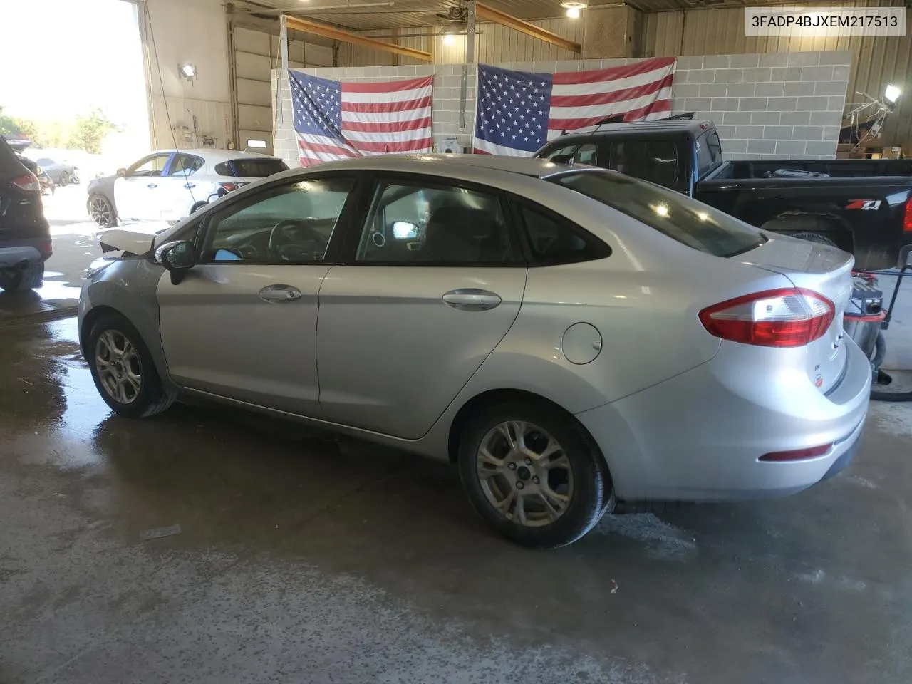 2014 Ford Fiesta Se VIN: 3FADP4BJXEM217513 Lot: 75505574