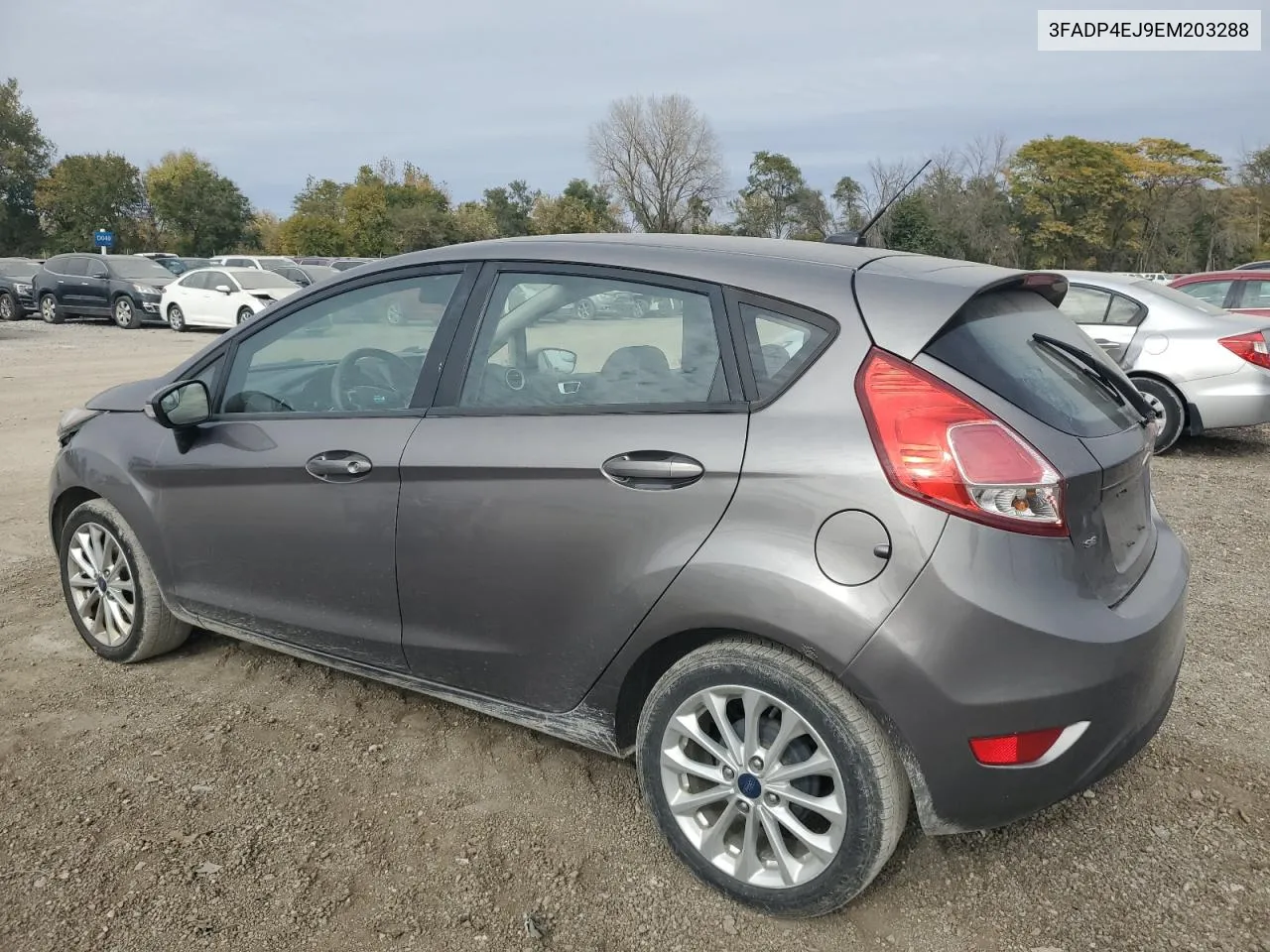 2014 Ford Fiesta Se VIN: 3FADP4EJ9EM203288 Lot: 75547114