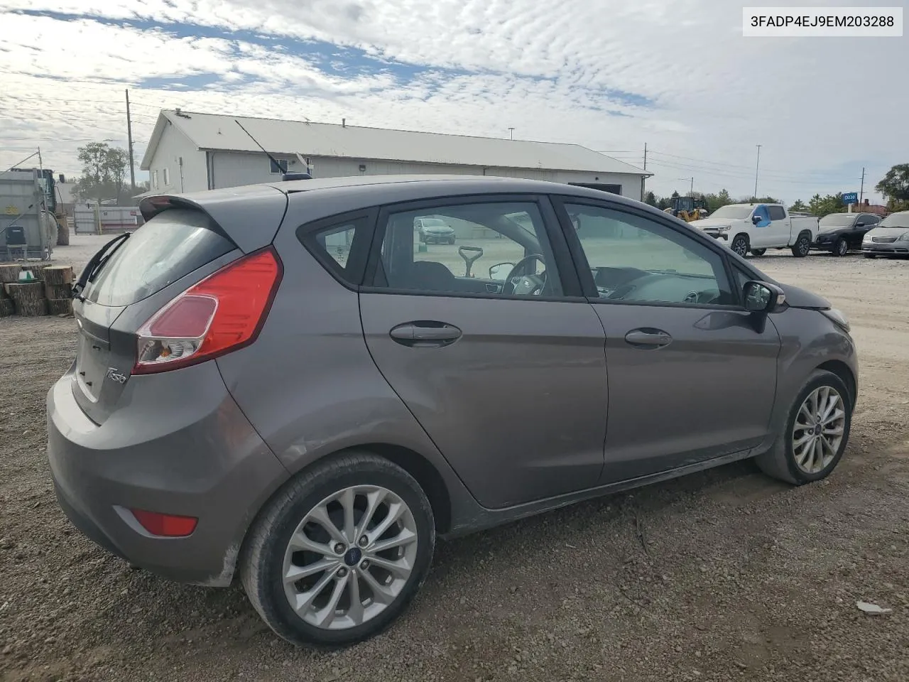 2014 Ford Fiesta Se VIN: 3FADP4EJ9EM203288 Lot: 75547114