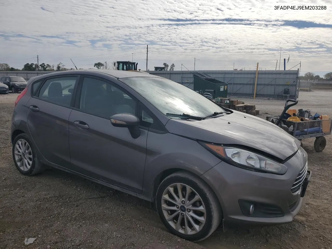 2014 Ford Fiesta Se VIN: 3FADP4EJ9EM203288 Lot: 75547114