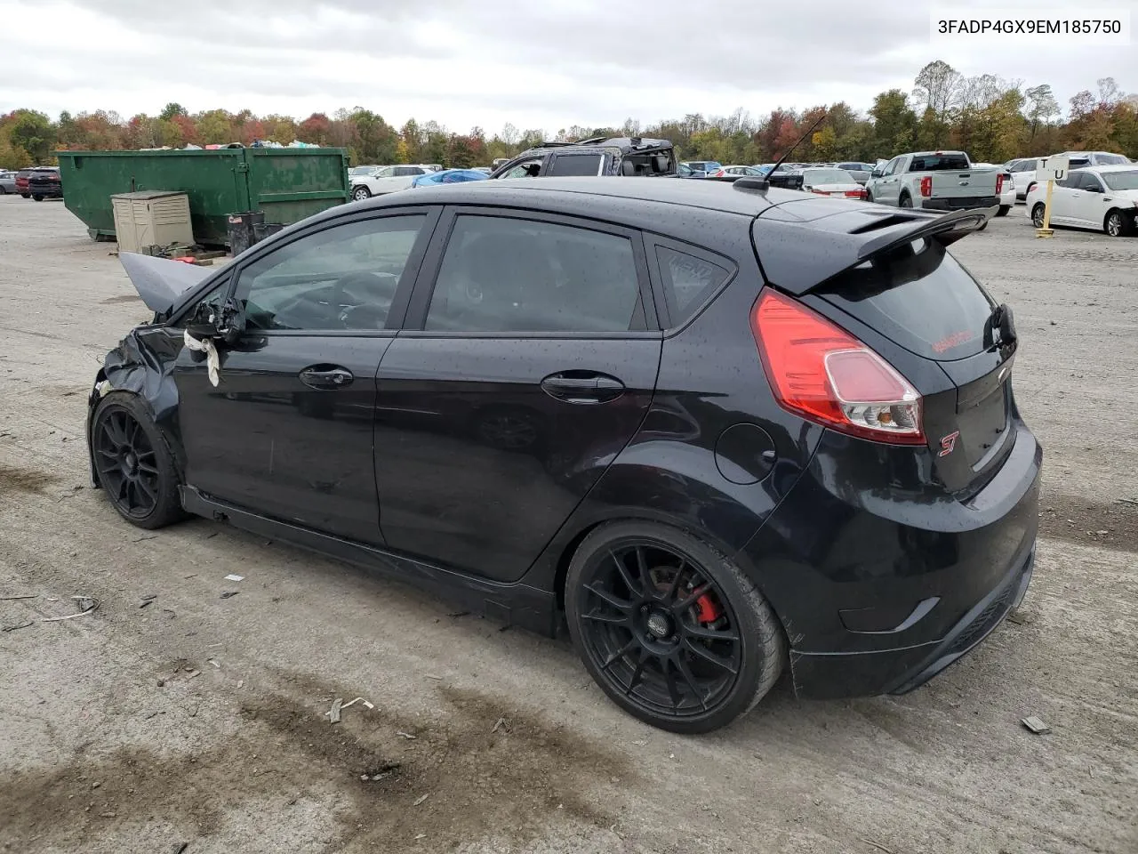 2014 Ford Fiesta St VIN: 3FADP4GX9EM185750 Lot: 75551814