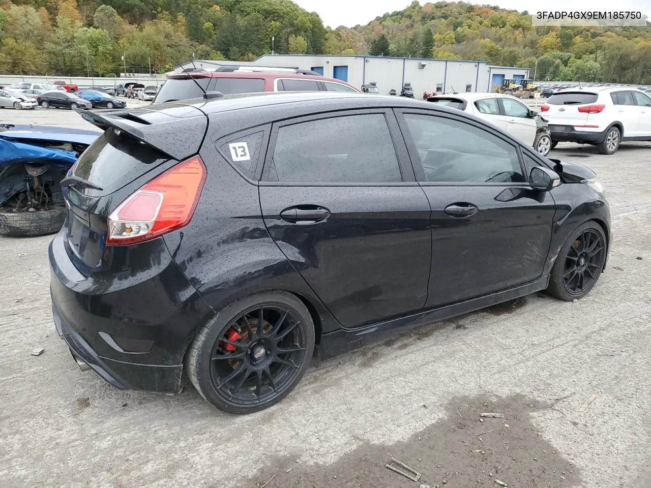 2014 Ford Fiesta St VIN: 3FADP4GX9EM185750 Lot: 75551814