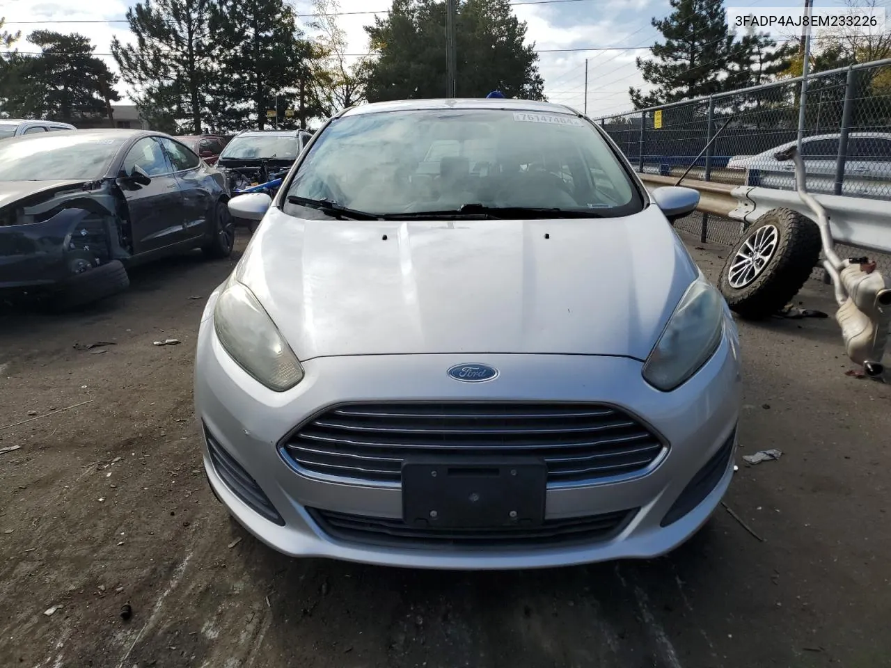 2014 Ford Fiesta S VIN: 3FADP4AJ8EM233226 Lot: 76147484