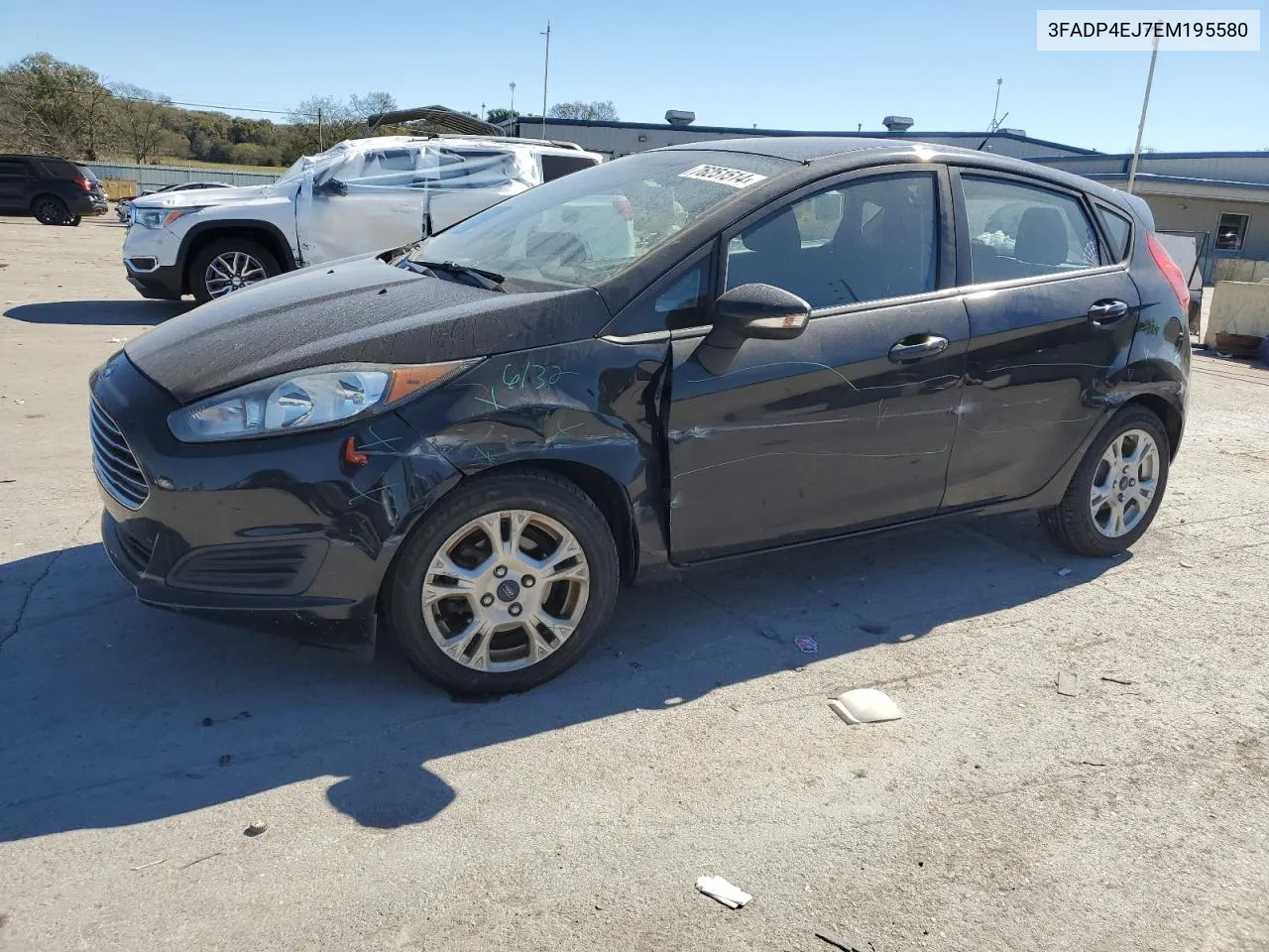 2014 Ford Fiesta Se VIN: 3FADP4EJ7EM195580 Lot: 76251514