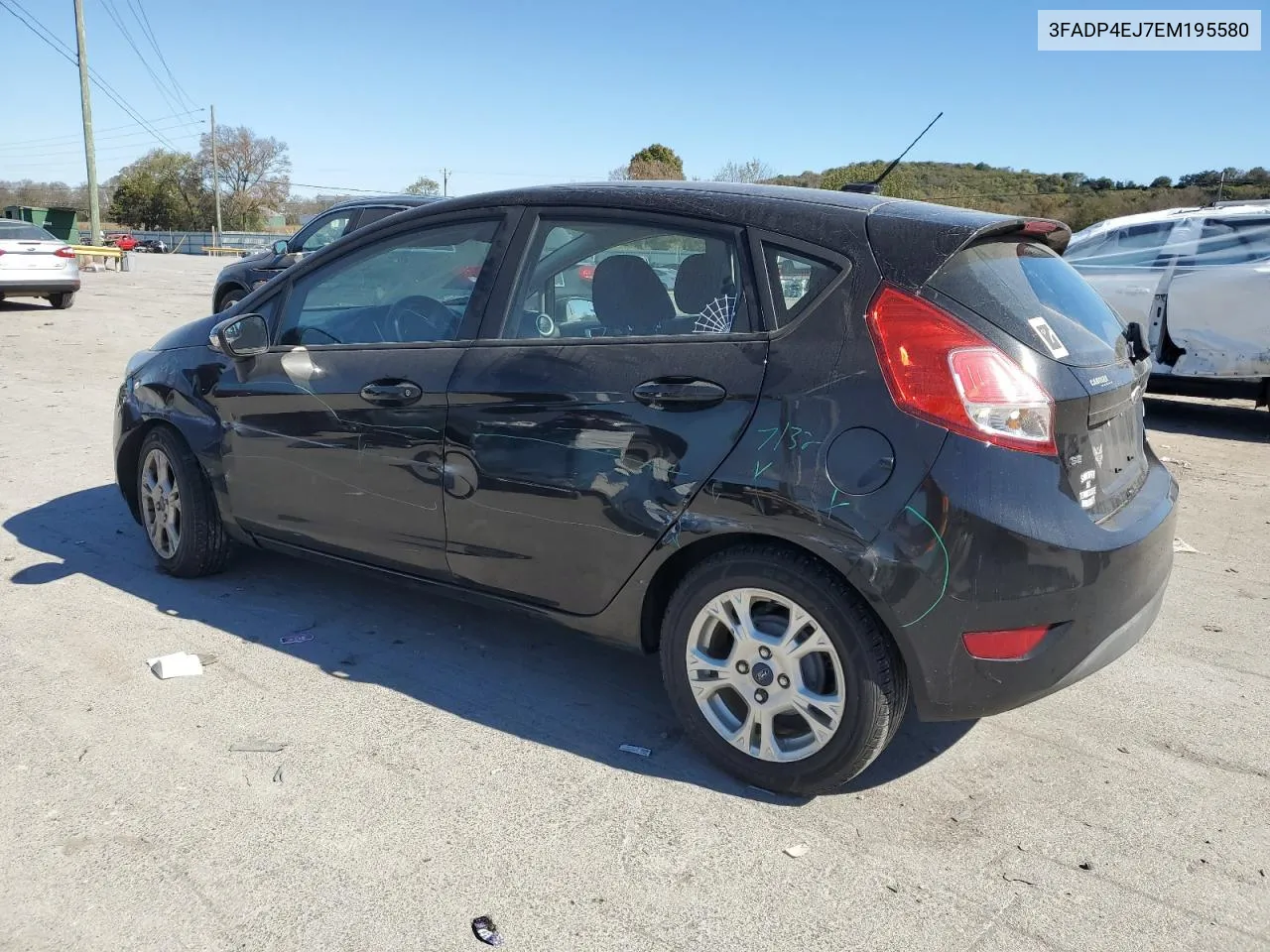 2014 Ford Fiesta Se VIN: 3FADP4EJ7EM195580 Lot: 76251514