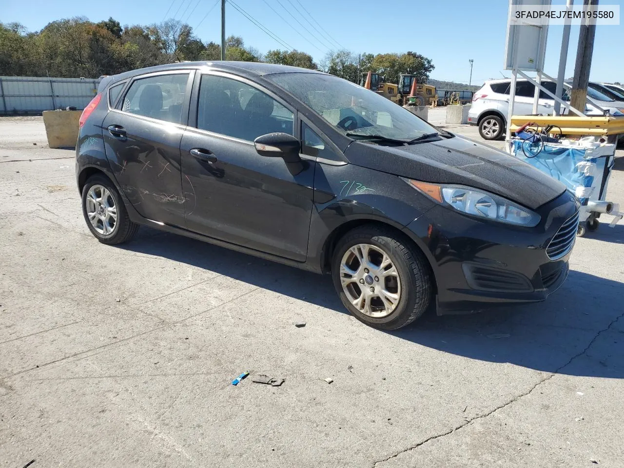 2014 Ford Fiesta Se VIN: 3FADP4EJ7EM195580 Lot: 76251514