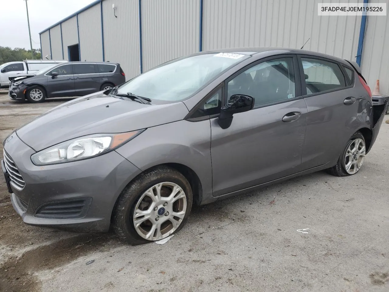 2014 Ford Fiesta Se VIN: 3FADP4EJ0EM195226 Lot: 76257813