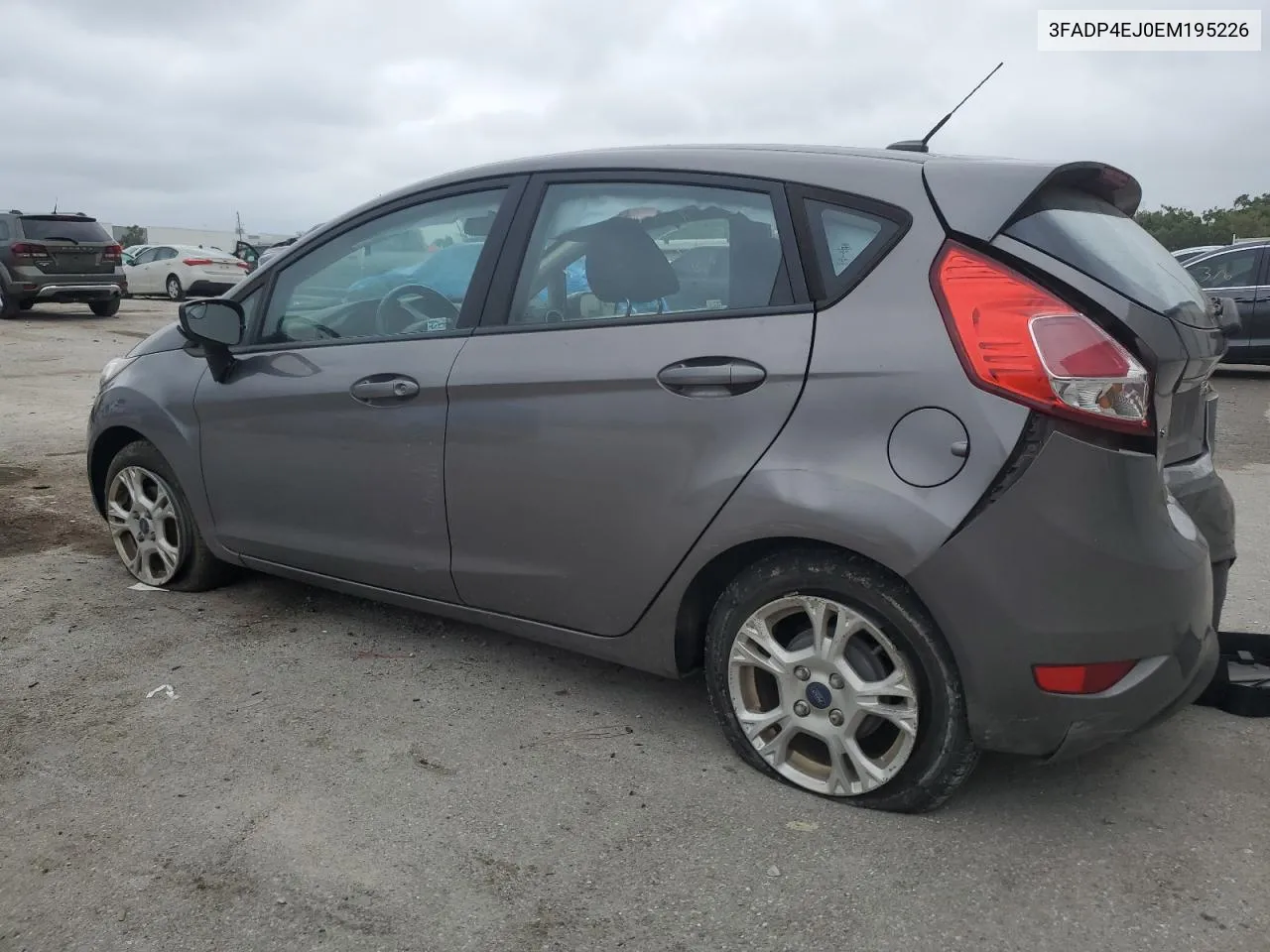 2014 Ford Fiesta Se VIN: 3FADP4EJ0EM195226 Lot: 76257813