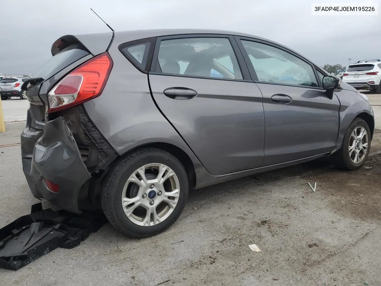 2014 Ford Fiesta Se VIN: 3FADP4EJ0EM195226 Lot: 76257813