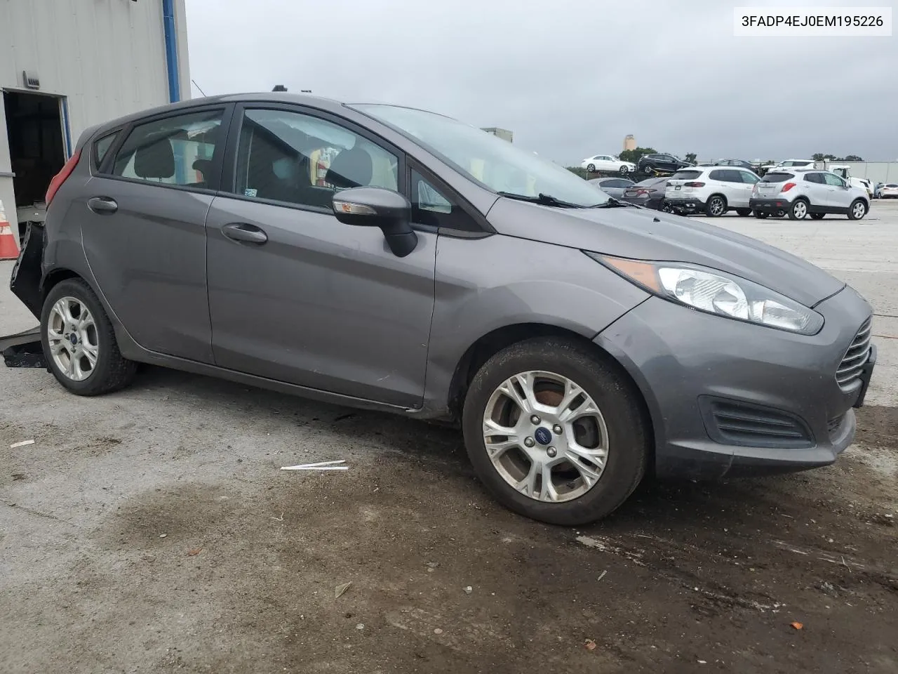 2014 Ford Fiesta Se VIN: 3FADP4EJ0EM195226 Lot: 76257813