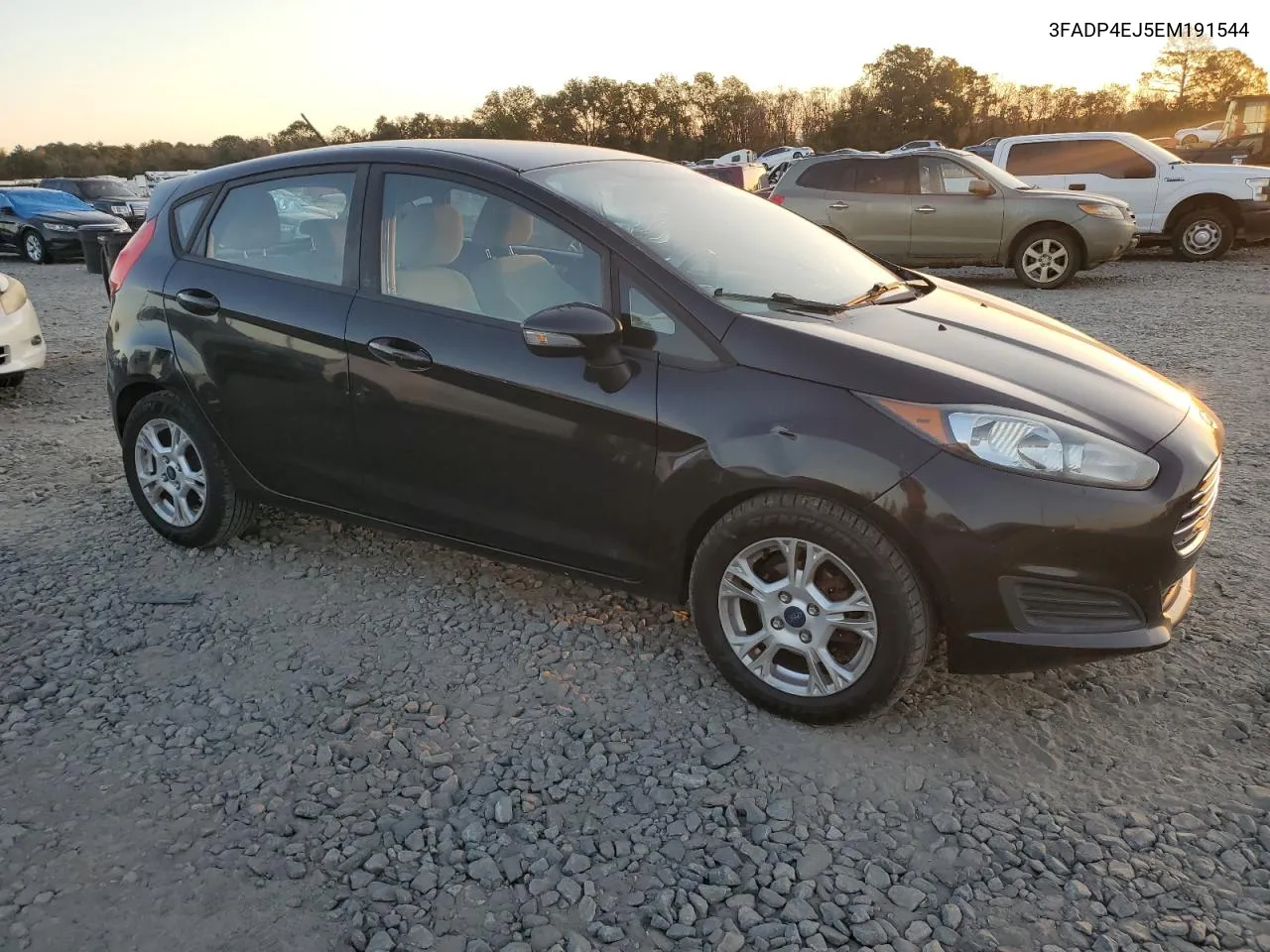 2014 Ford Fiesta Se VIN: 3FADP4EJ5EM191544 Lot: 76274784