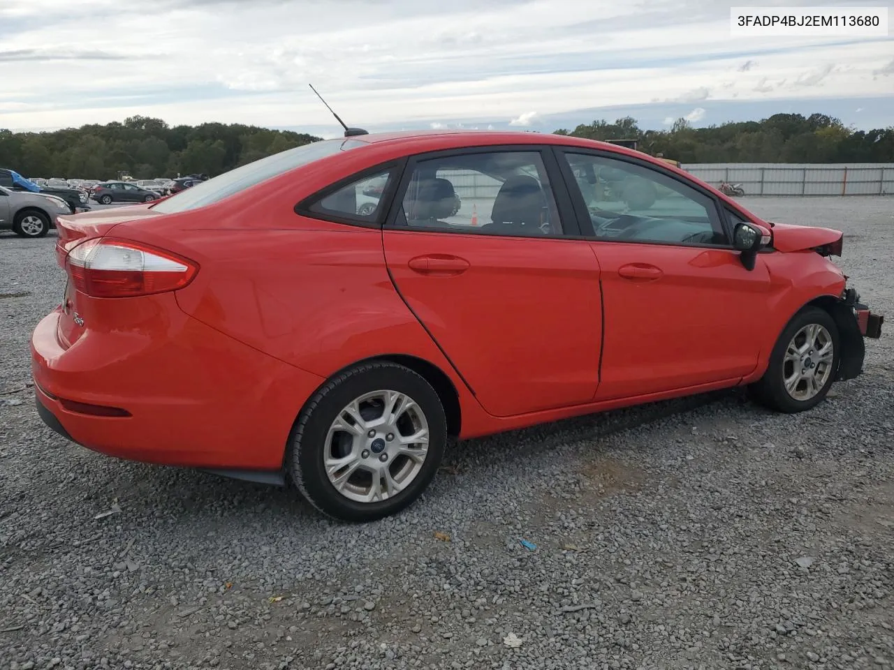 2014 Ford Fiesta Se VIN: 3FADP4BJ2EM113680 Lot: 76283174