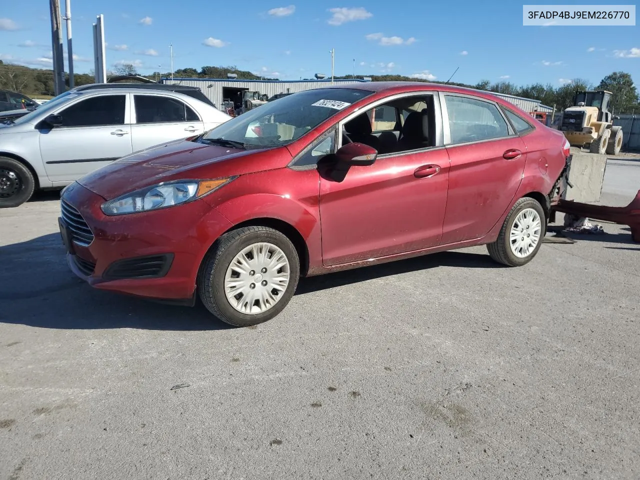 2014 Ford Fiesta Se VIN: 3FADP4BJ9EM226770 Lot: 76327424