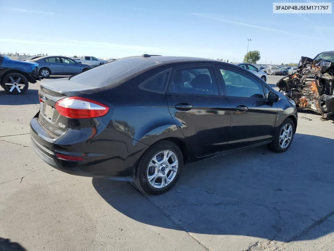 2014 Ford Fiesta Se VIN: 3FADP4BJ5EM171797 Lot: 76394464