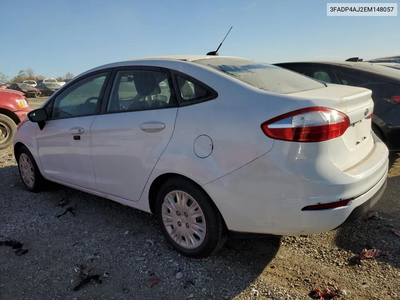 2014 Ford Fiesta S VIN: 3FADP4AJ2EM148057 Lot: 76405434