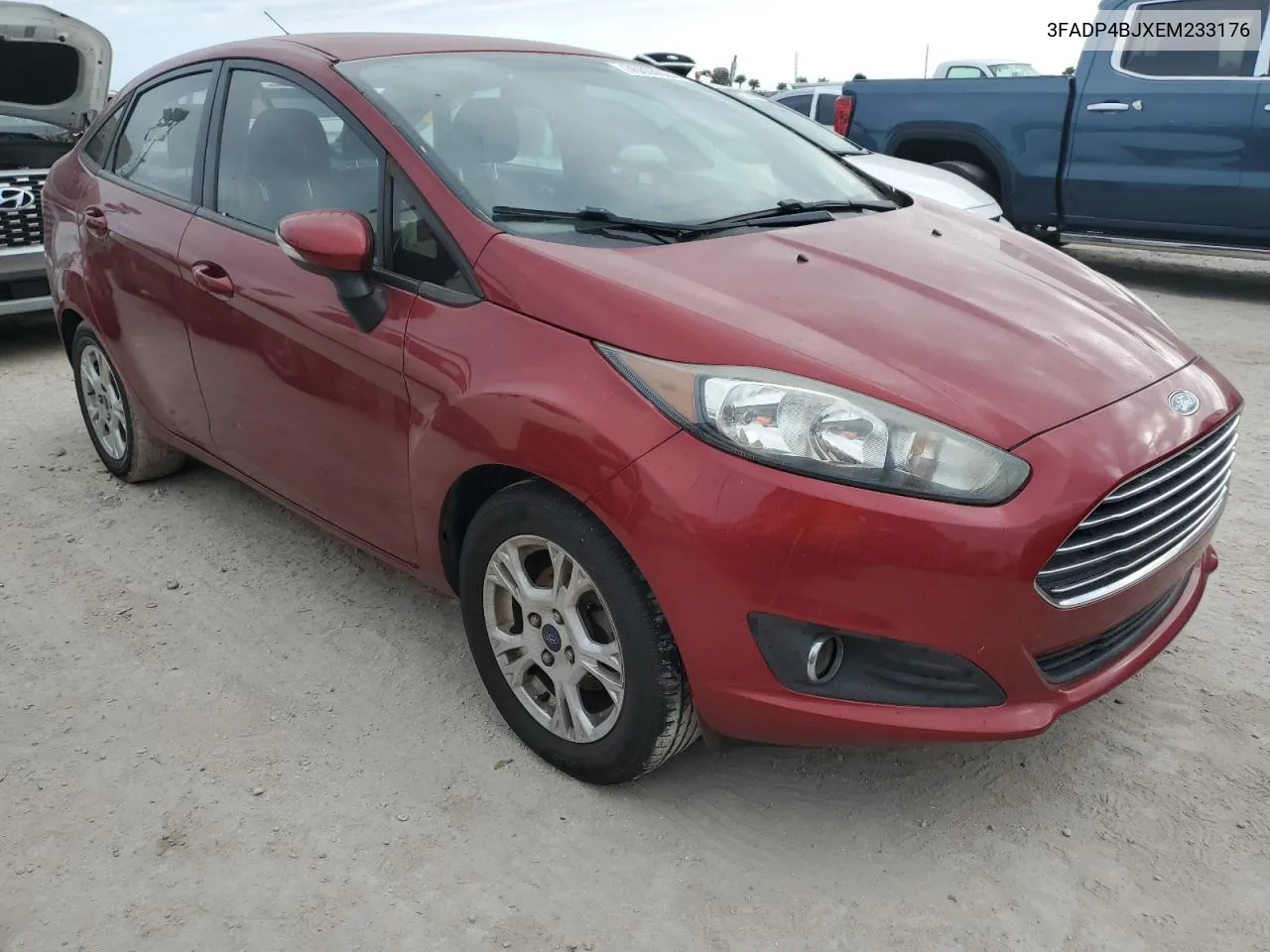 2014 Ford Fiesta Se VIN: 3FADP4BJXEM233176 Lot: 76506634