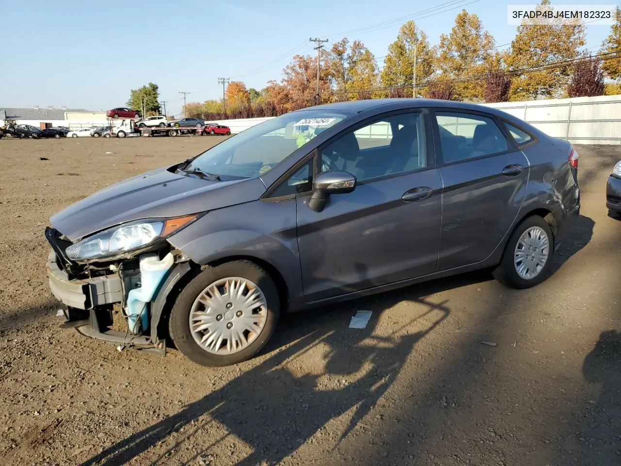 2014 Ford Fiesta Se VIN: 3FADP4BJ4EM182323 Lot: 76521454