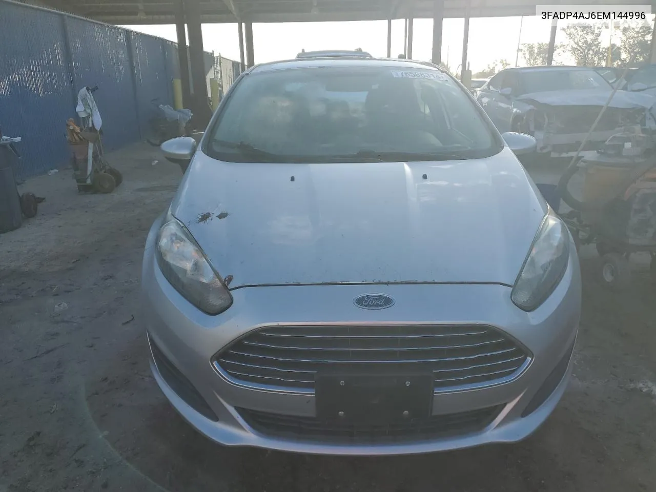 2014 Ford Fiesta S VIN: 3FADP4AJ6EM144996 Lot: 76588314