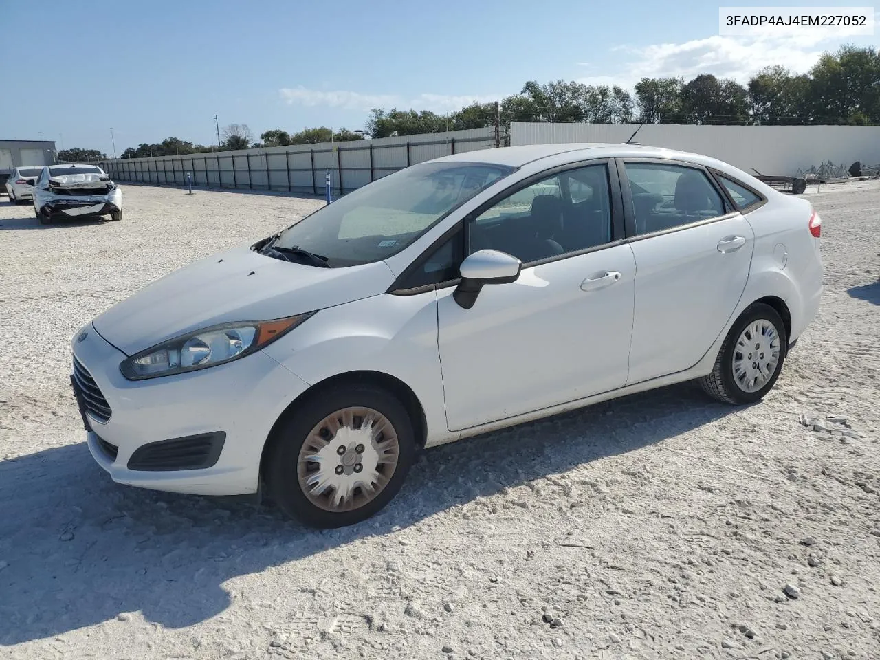 2014 Ford Fiesta S VIN: 3FADP4AJ4EM227052 Lot: 76739944