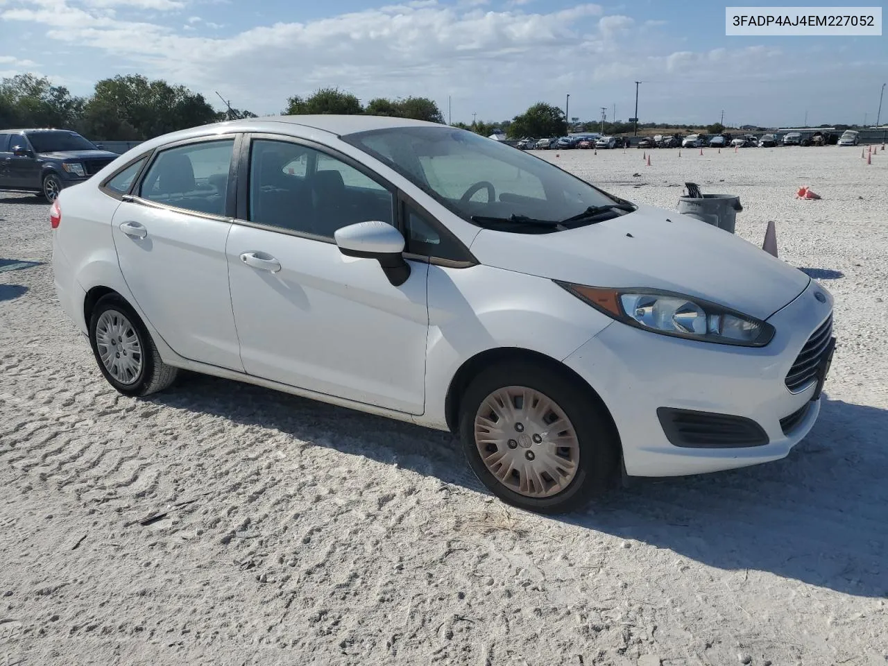 2014 Ford Fiesta S VIN: 3FADP4AJ4EM227052 Lot: 76739944